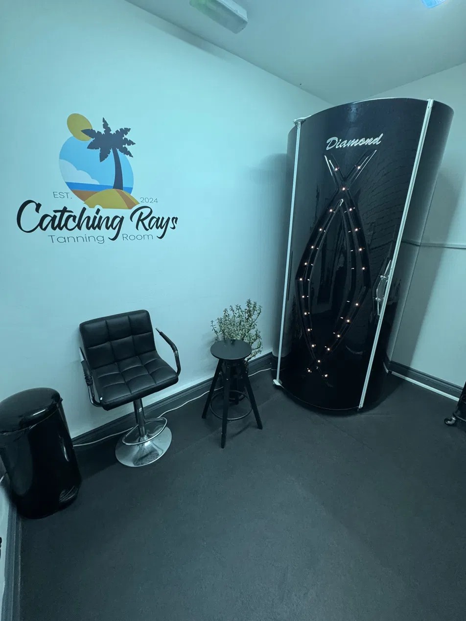 Catching Rays tanning room with Diamond sunbed, Malvern